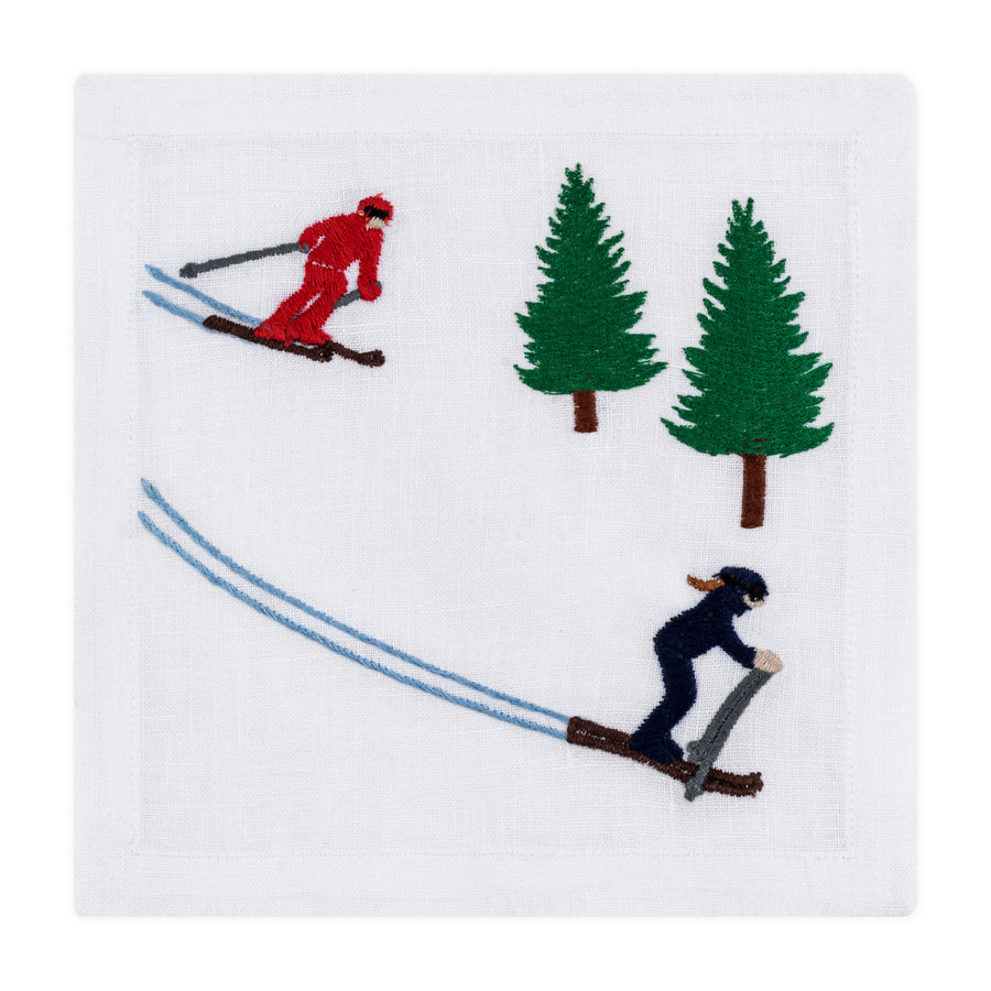 Skier coasters