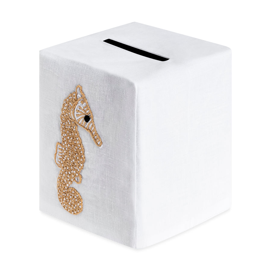 Sea Horse Tissue Box Cover