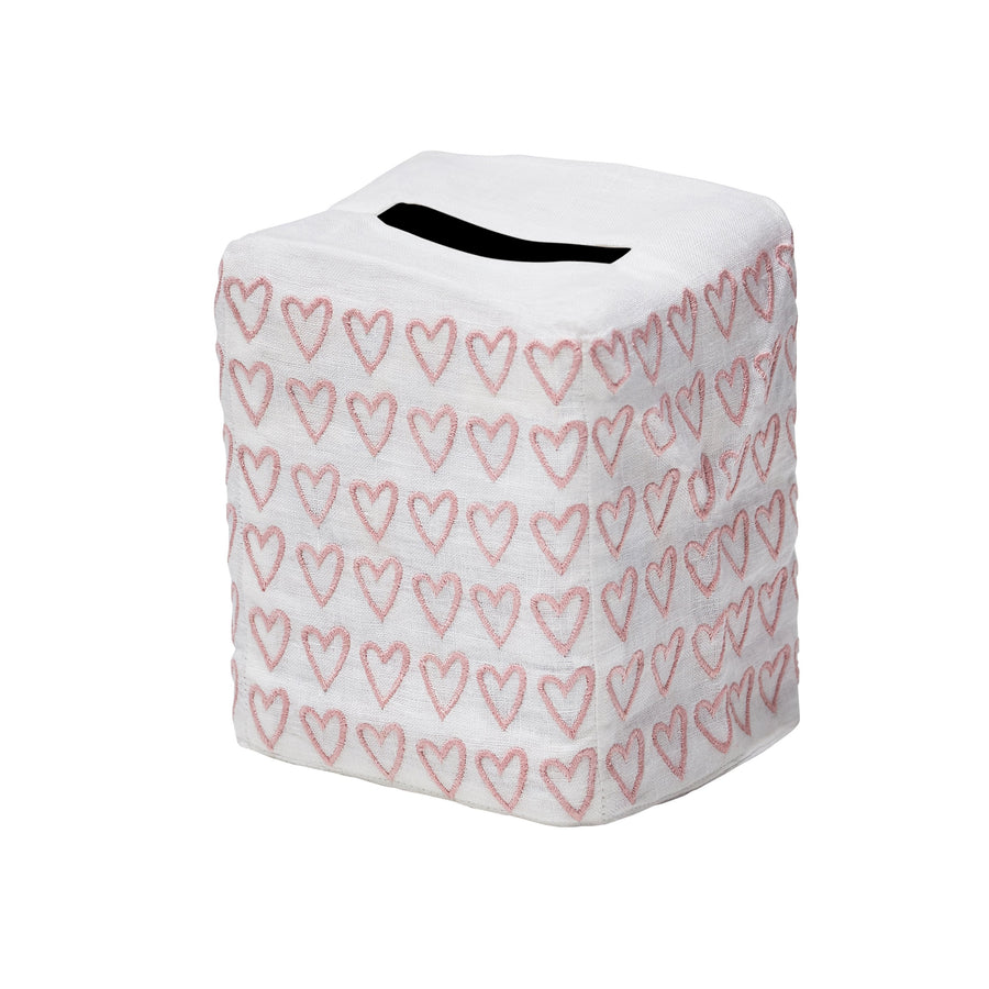 Half Hearted Tissue Box Cover
