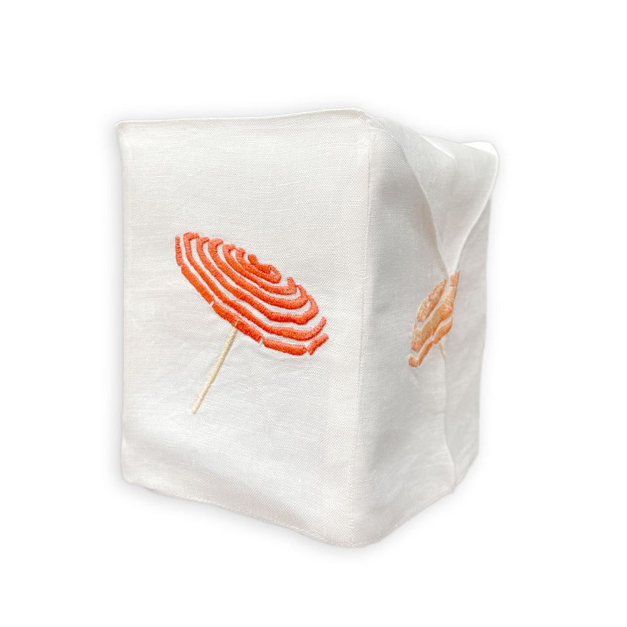 Beach Umbrella Tissue Box Cover