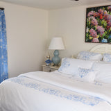 Winter Floral Flat Sheet Size