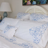 Winter Floral Pillowcase Size