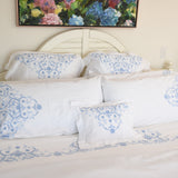 Winter Floral Sham Size