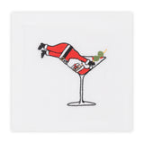 Martini Santa Coasters