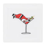 Martini Santa Coasters