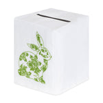 Porcelain Bunny Tissue Cover