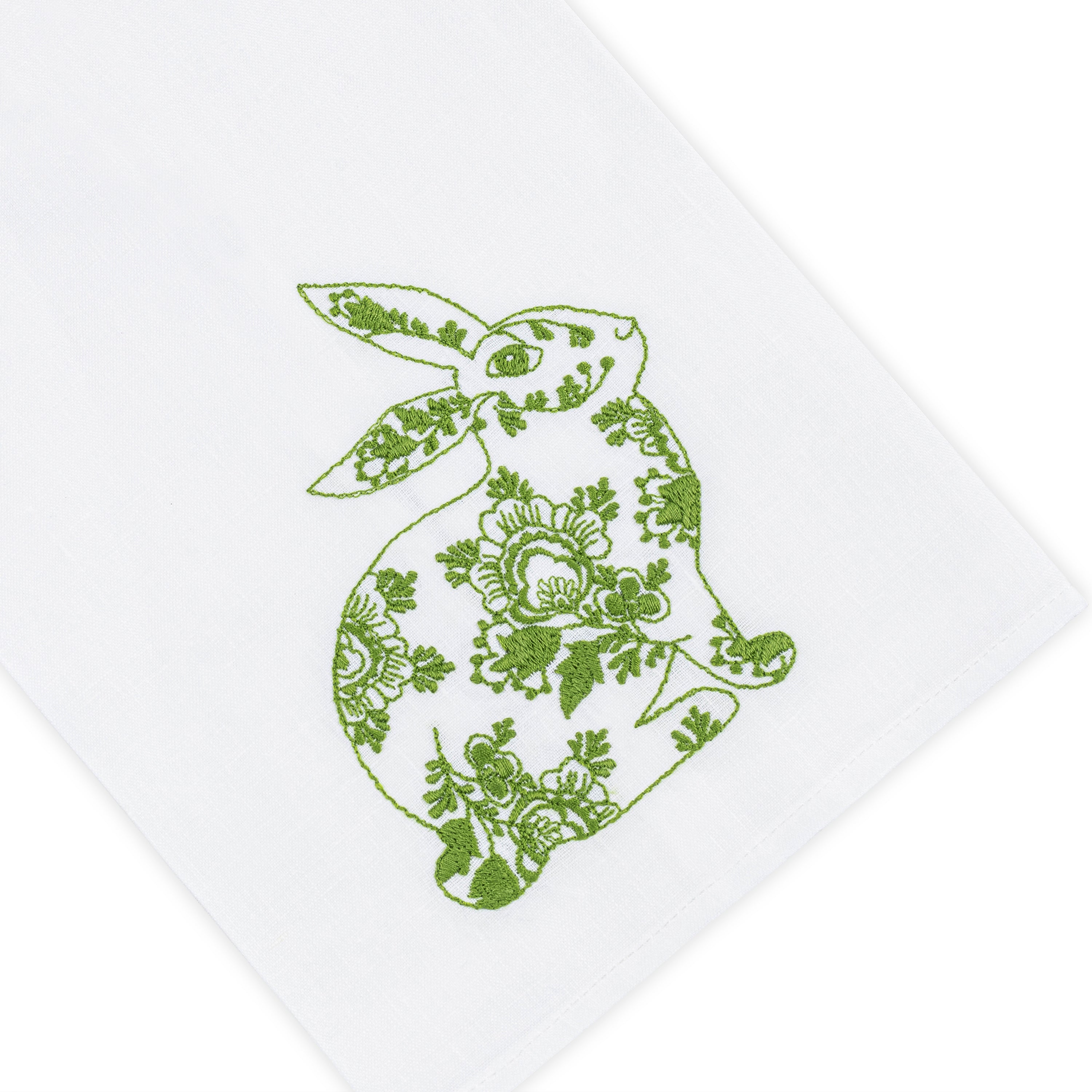 Porcelain Bunny Tip Towel