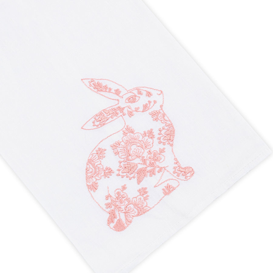 Porcelain Bunny Tip Towel