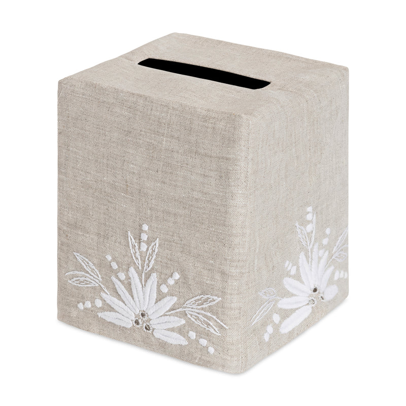 Haute Home Linens Alba Tissue Box Cover