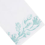 Coral and Shell Tip Towel