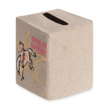 Rodeo Girl Tissue Box Cover