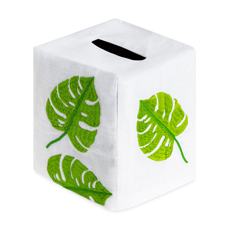 Big green leaf tissue cover