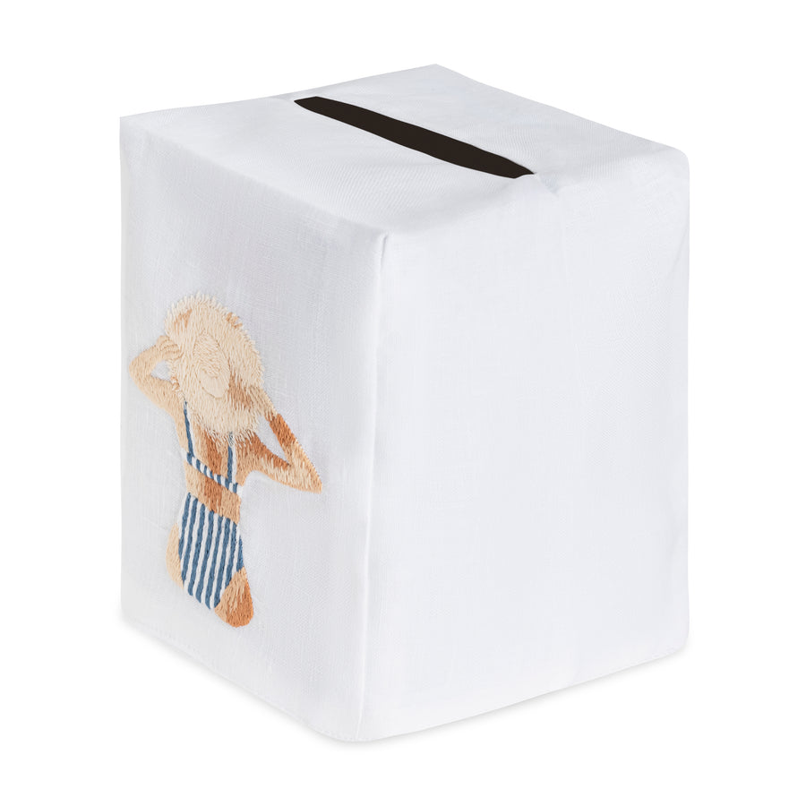 Poolside Tissue Box Cover