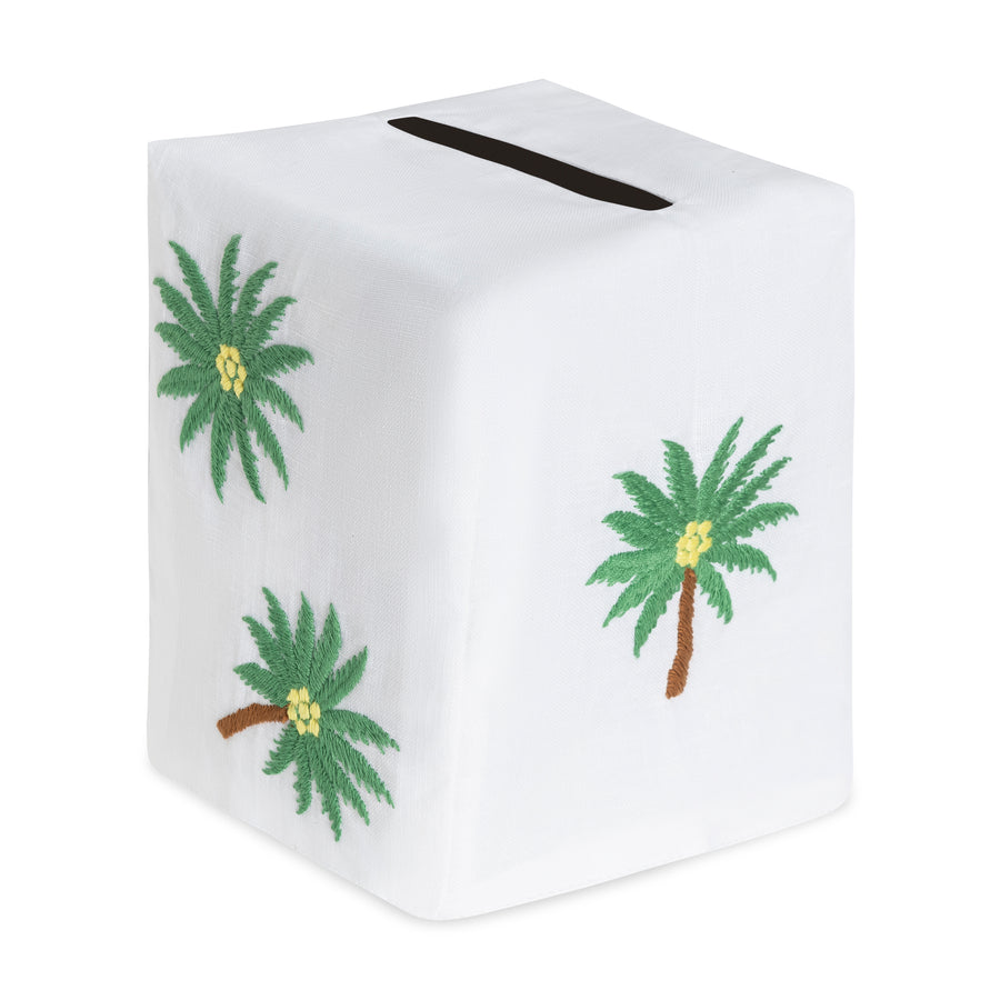 Coconut Tree Tissue Box Cover