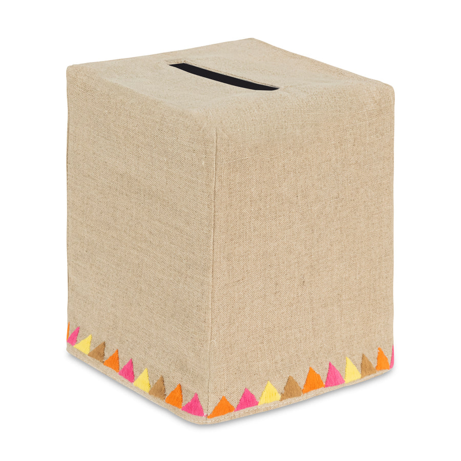 Triangles Tissue Box Cover