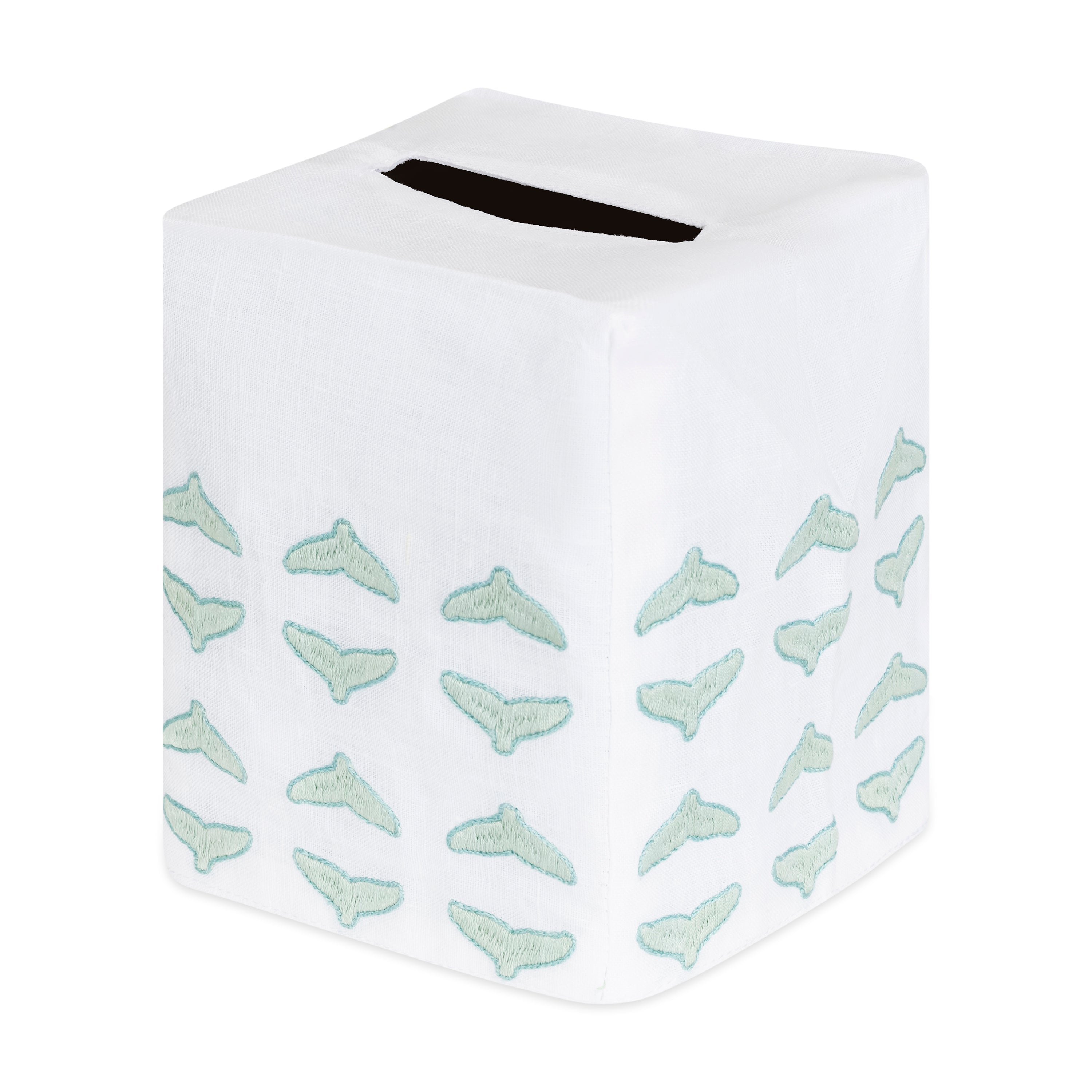 Whale Tail Tissue Box Cover
