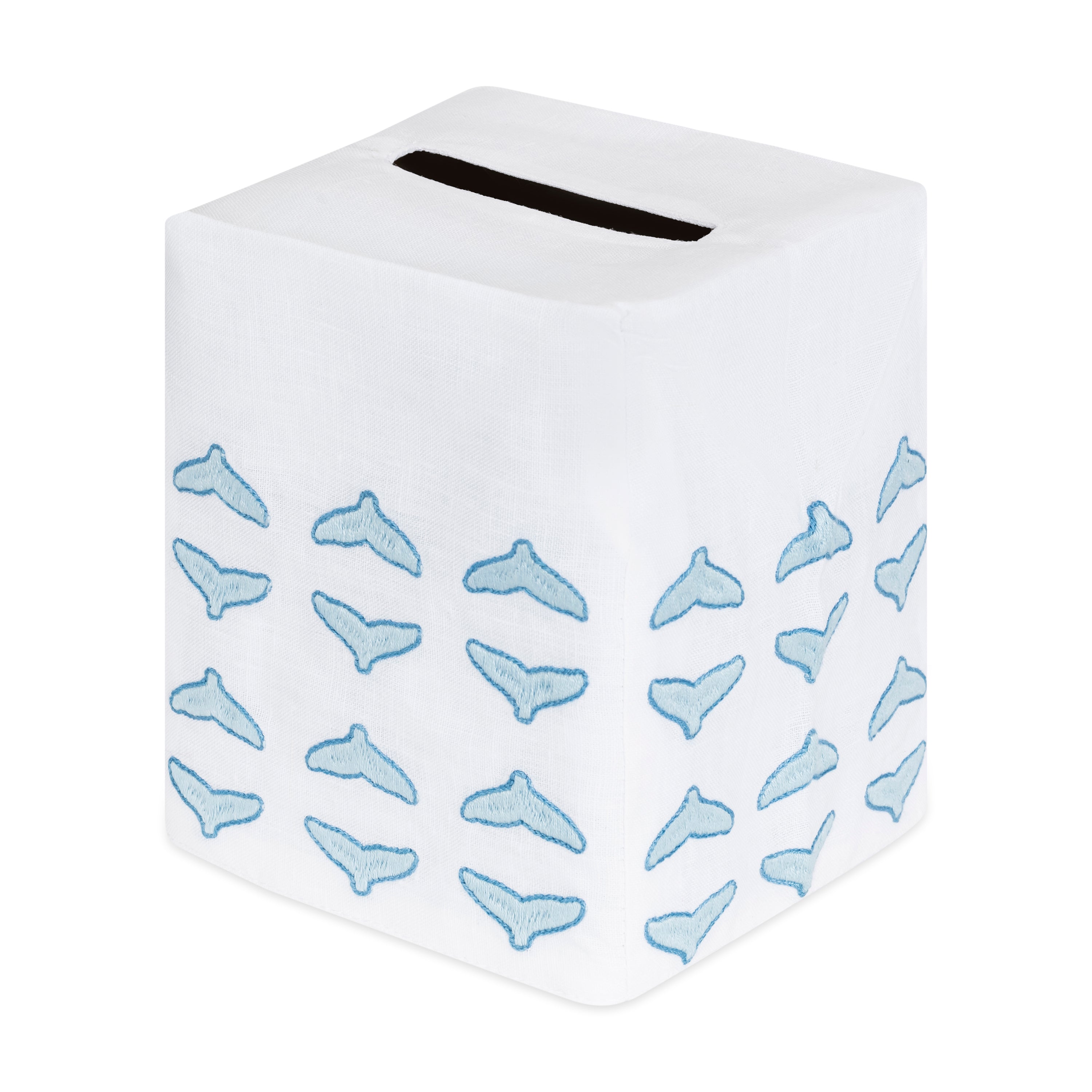 Whale Tail Tissue Box Cover