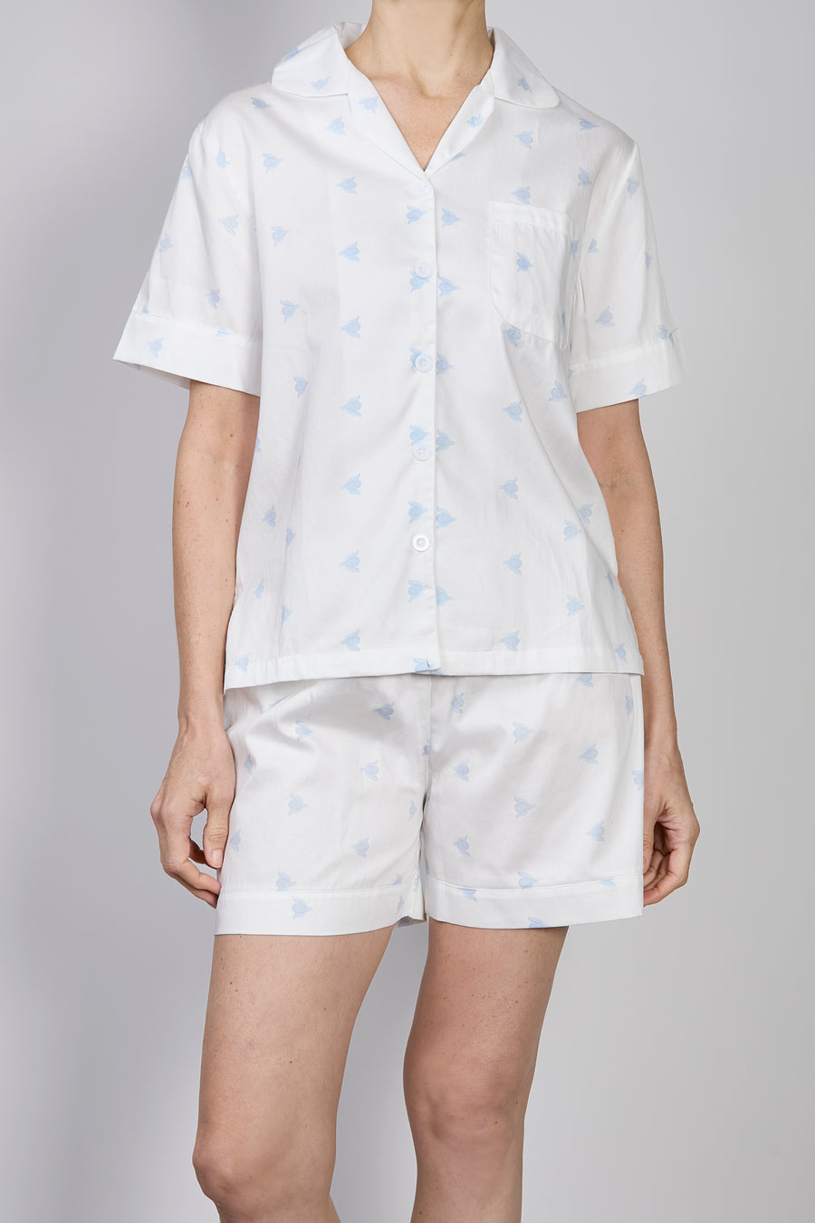 Camp Shirt Pajama Set