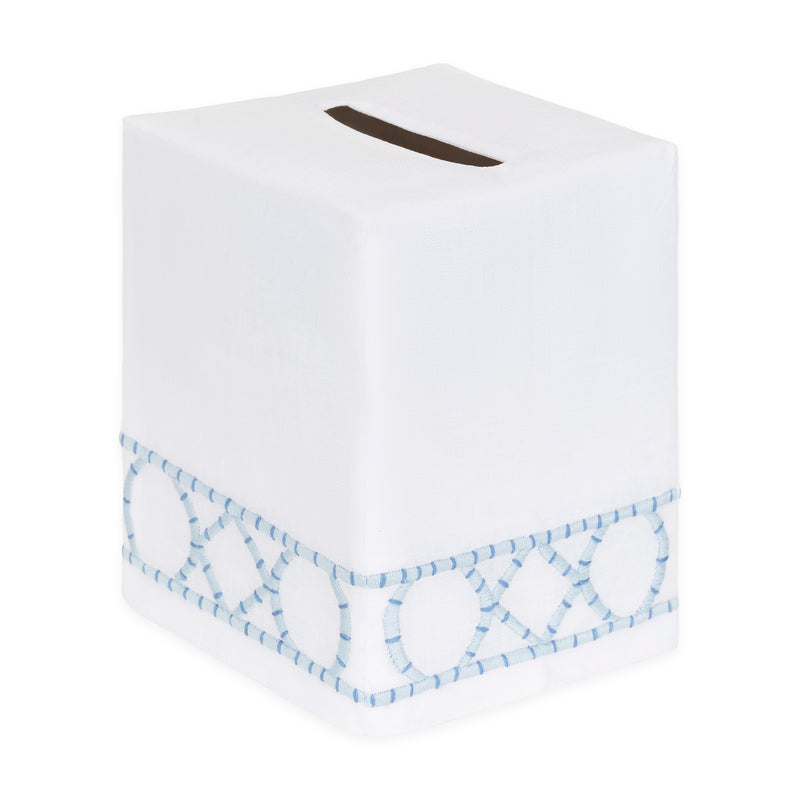 Haute Home Linens Bamboozle Tissue Box Cover