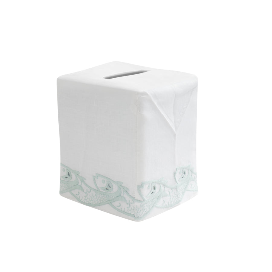 Scrollfish Tissue Box Cover