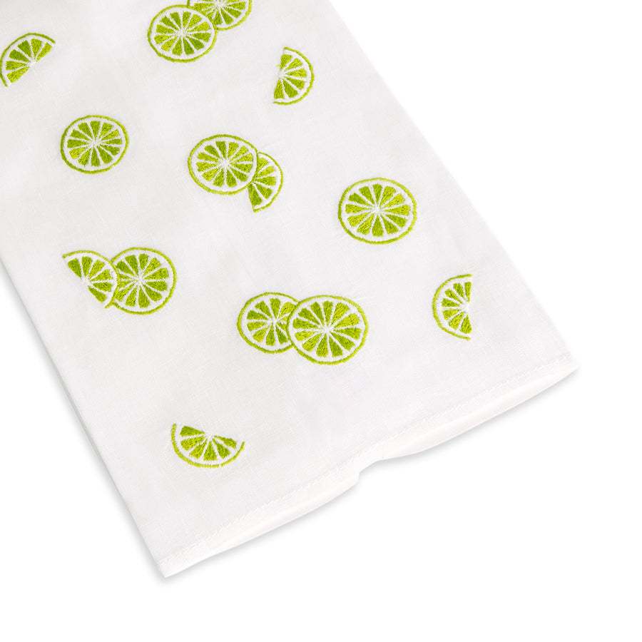 Lime Slice Tip Towel