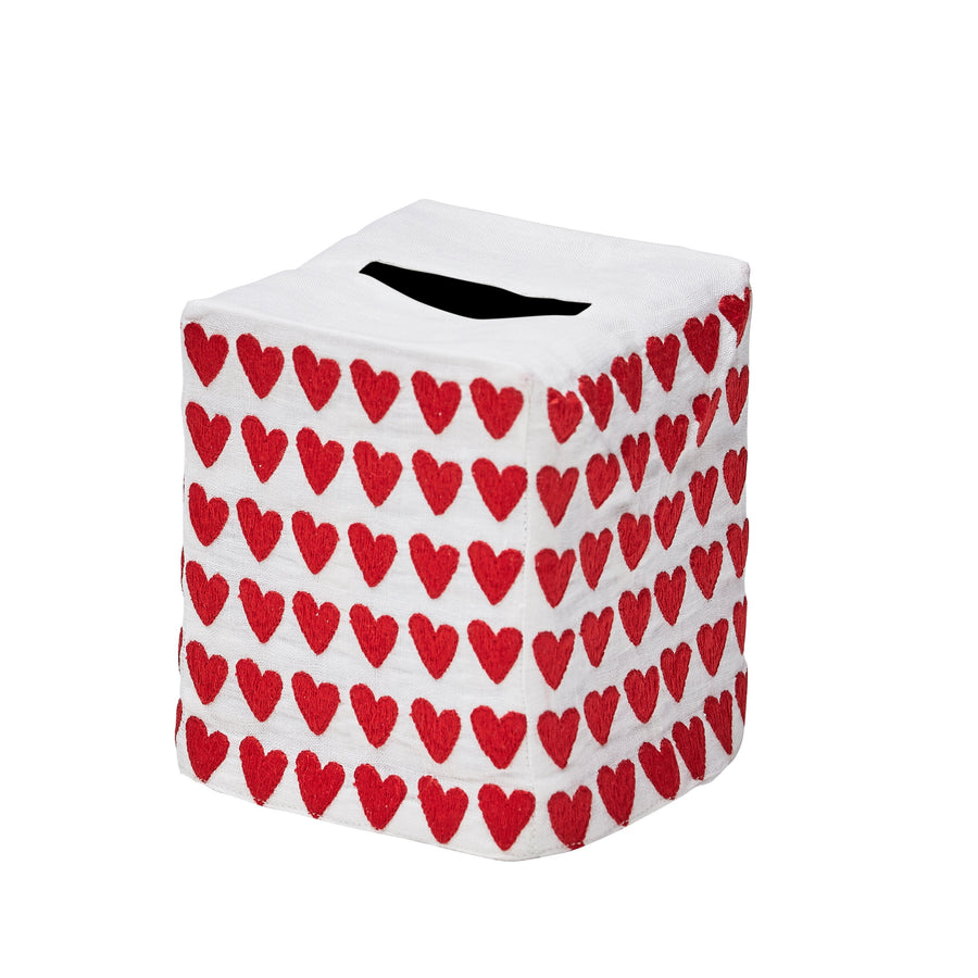 Full Hearted Tissue Box Cover