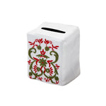 Winter Floral Tissue Box Cover