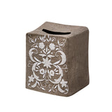 Winter Floral Tissue Box Cover