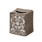 Winter Floral Tissue Box Cover