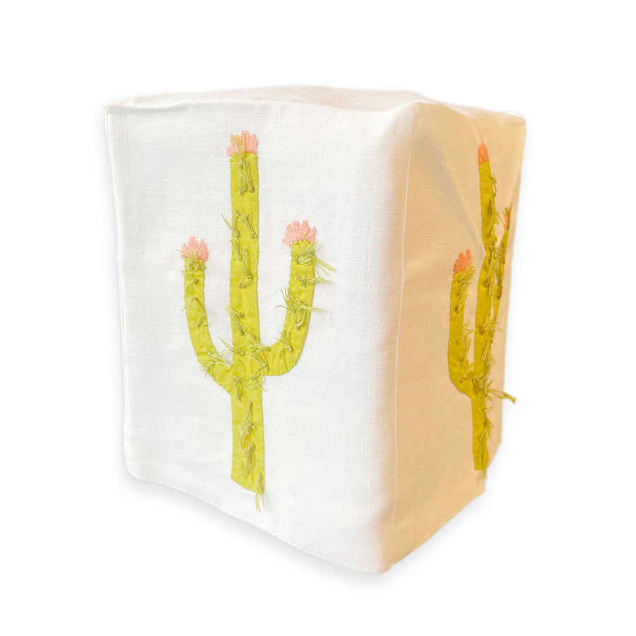 Cactus Tissue Box Cover