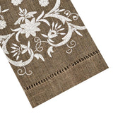 Winter Floral Tip Towel