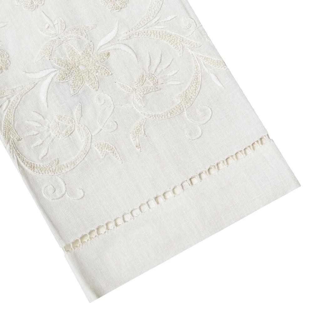 Winter Floral Tip Towel